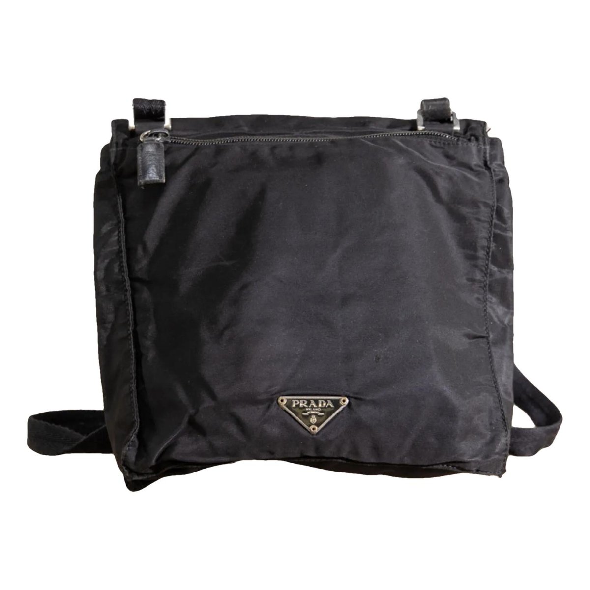 Re-Nylon clutch bag