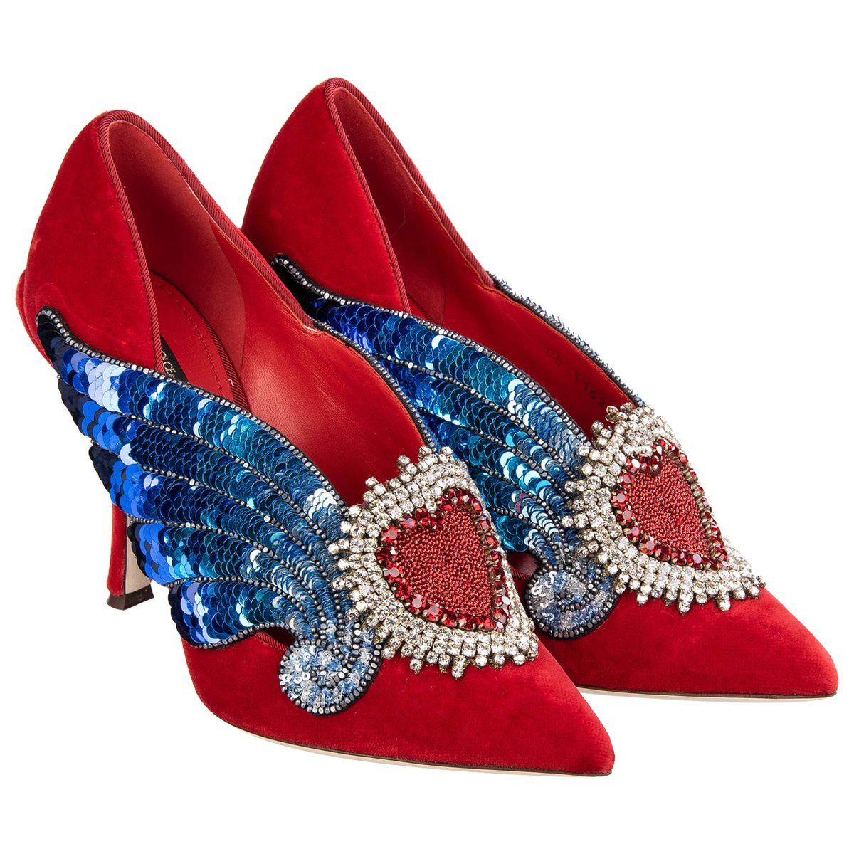 Lori velvet heels