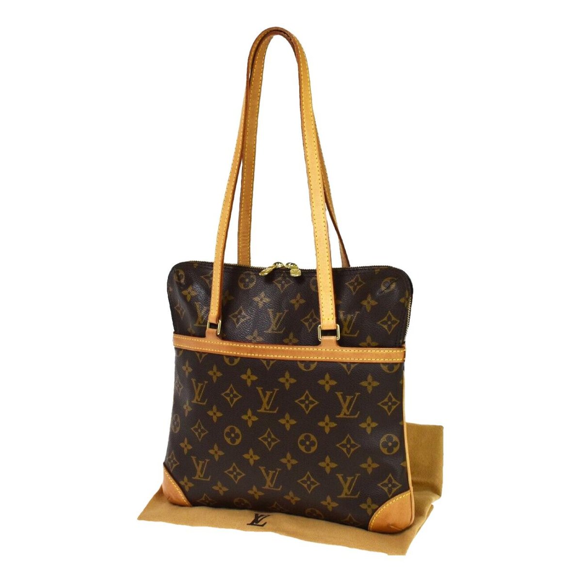 Coussin leather handbag