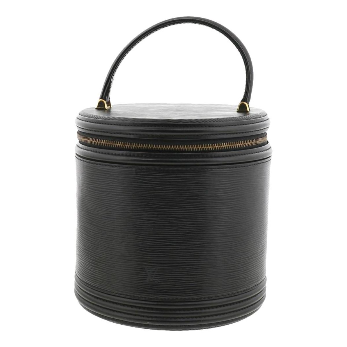 Vanity leather handbag