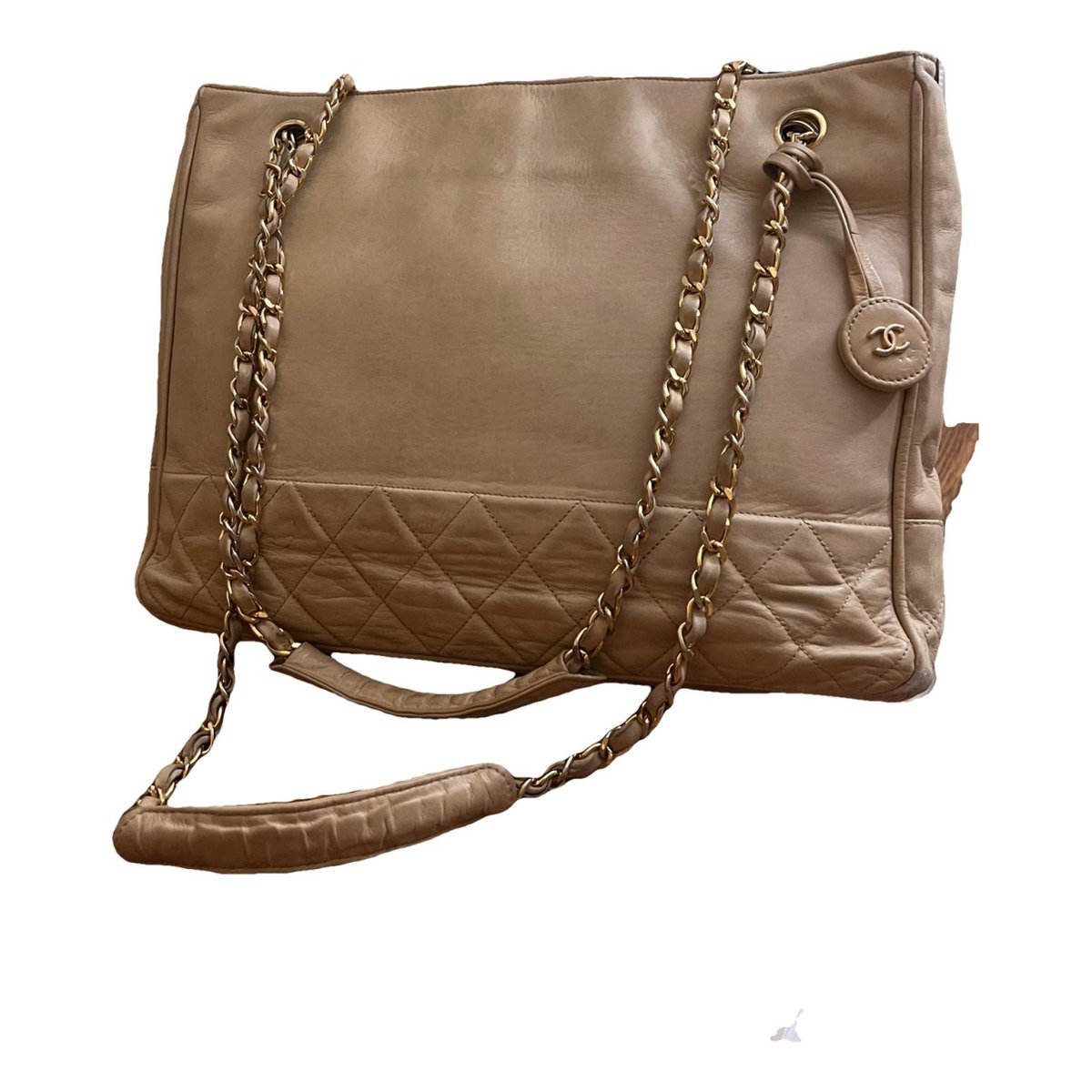 Classic CC Shopping leather handbag