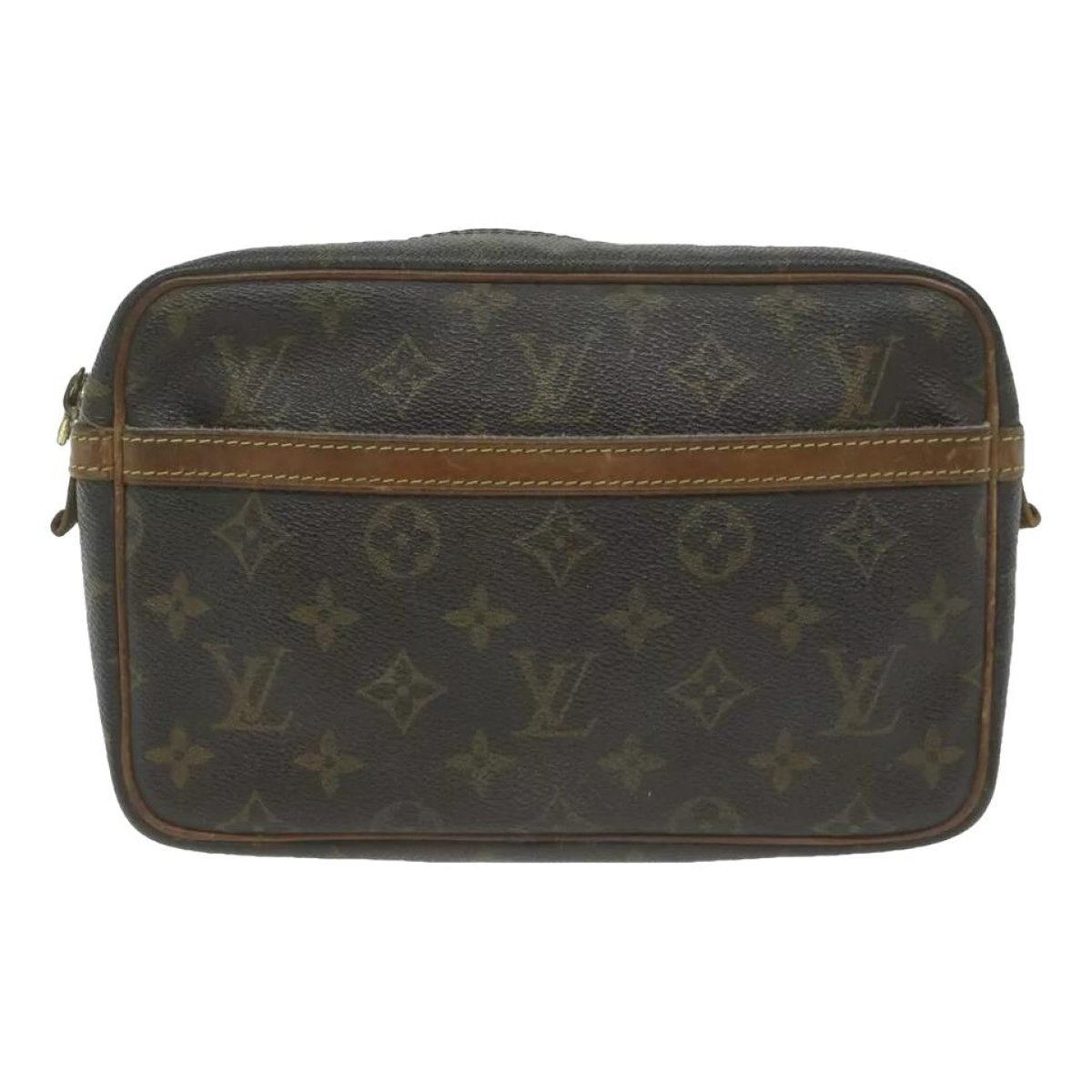 Marly vintage leather clutch bag