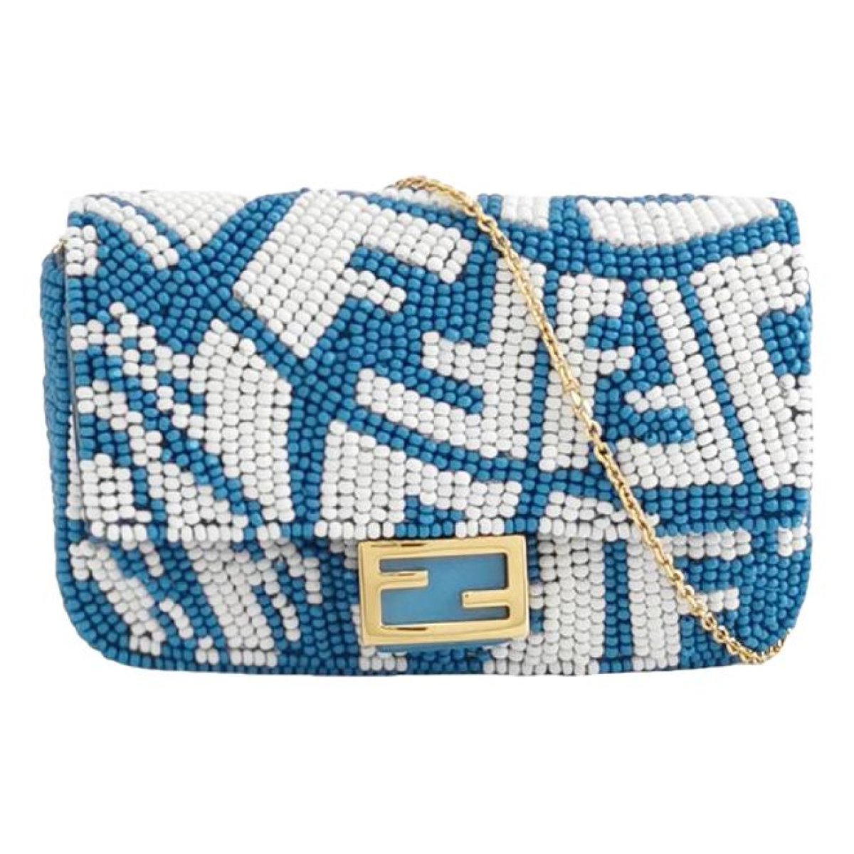 Baguette Chain leather handbag