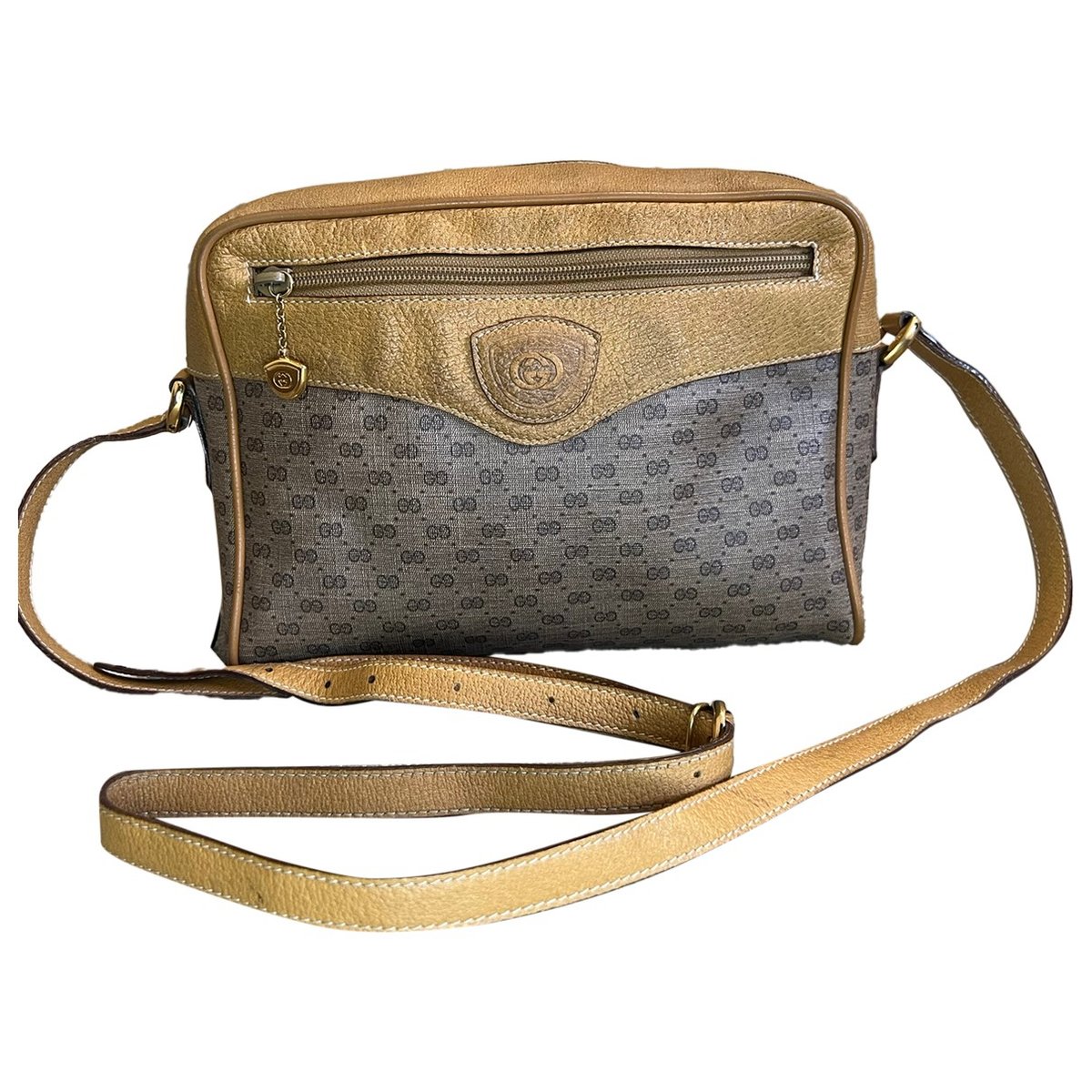 Ophidia leather crossbody bag