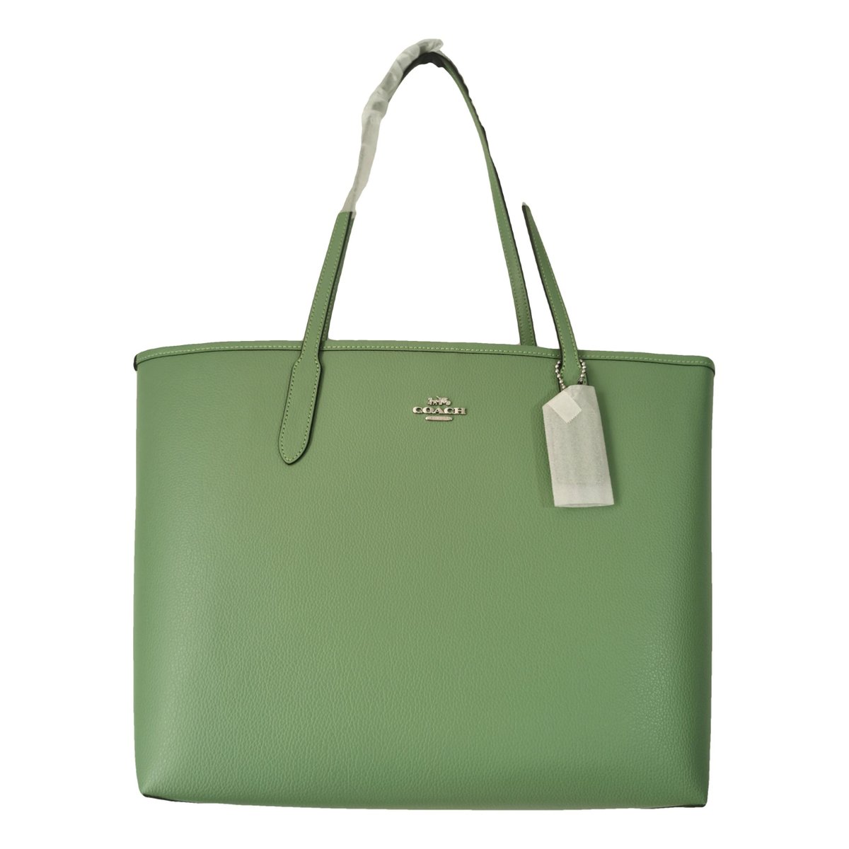 CITY ZIP TOTE leather handbag