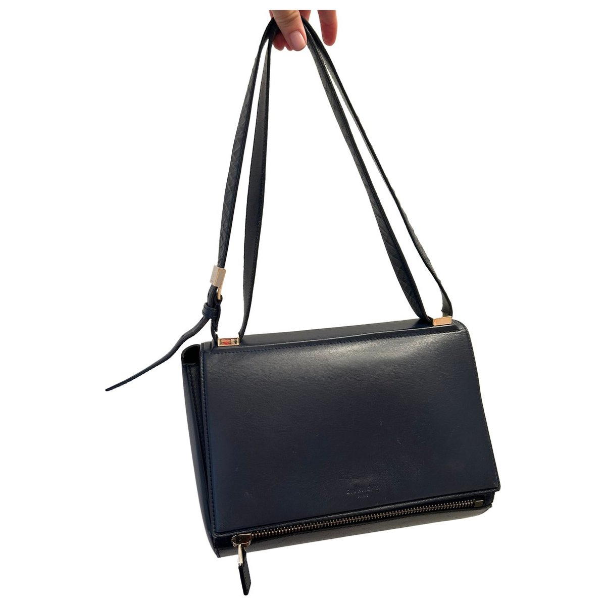Pandora Box leather handbag