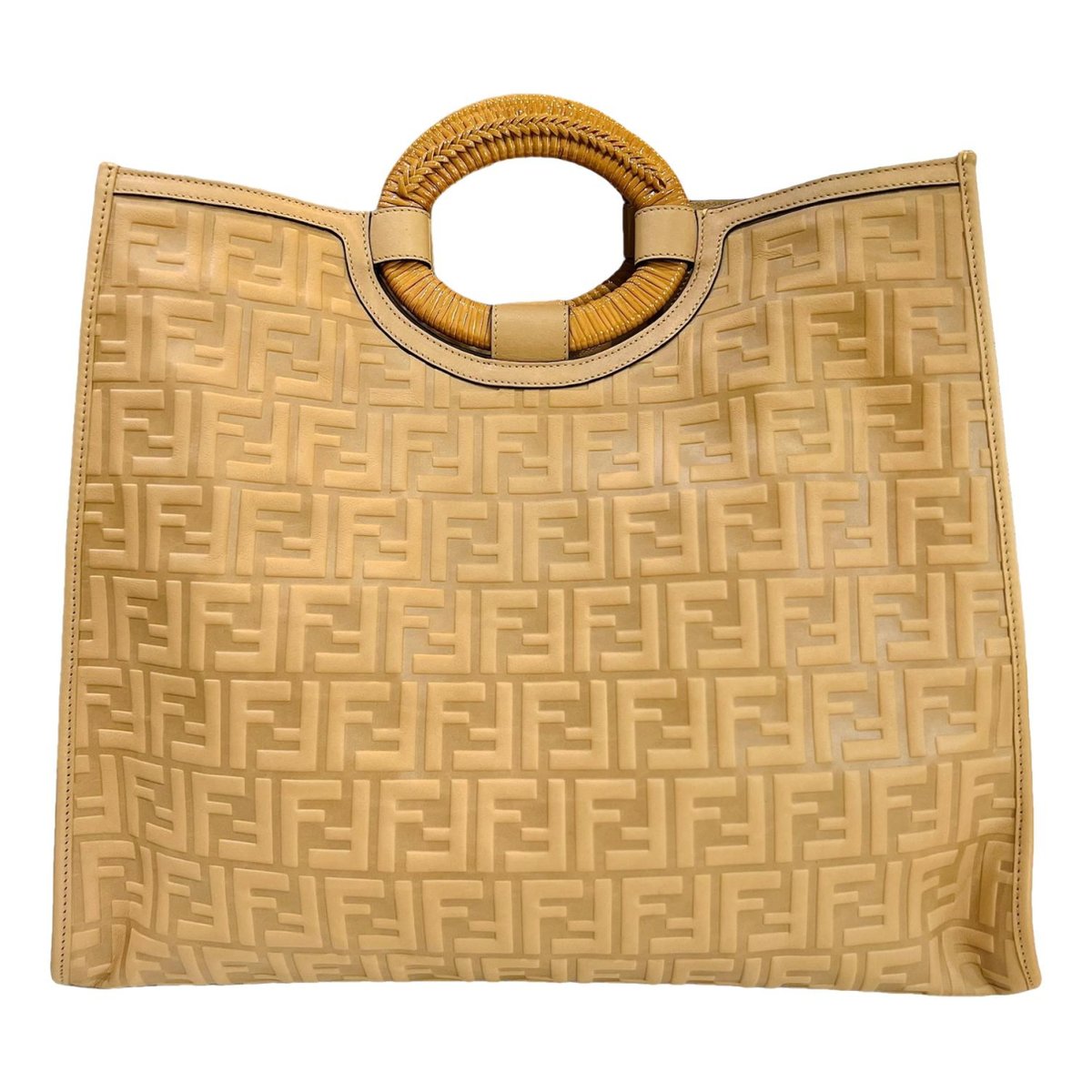 Runaway Shopping leather tote