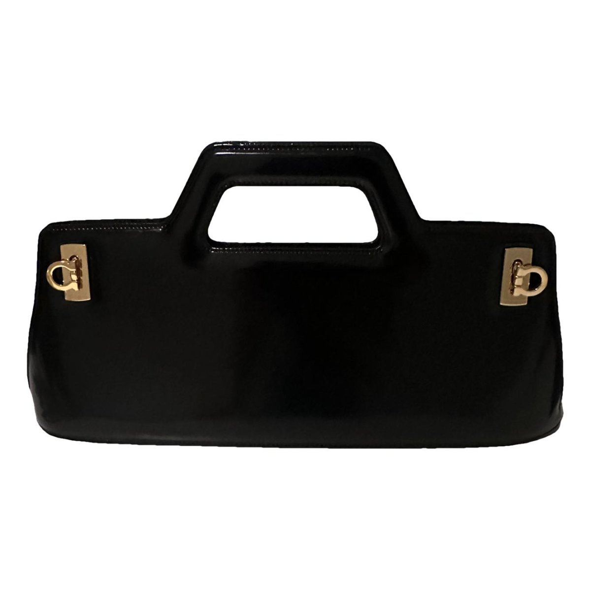 Wanda East West patent leather handbag