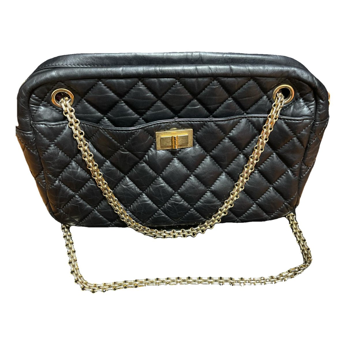 Camera leather handbag