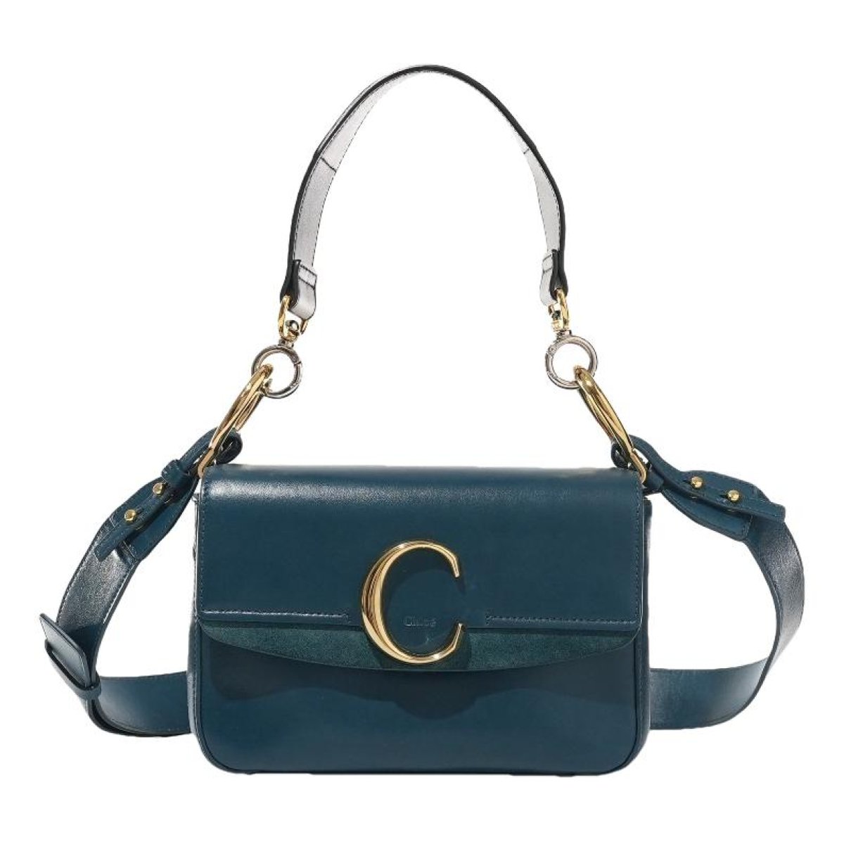 C leather handbag