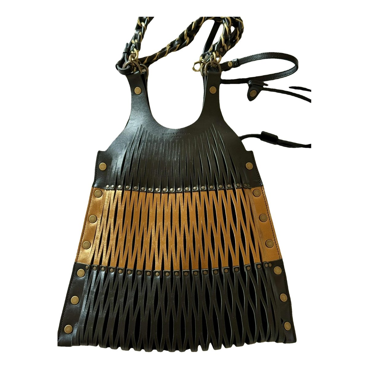 Baltard leather handbag
