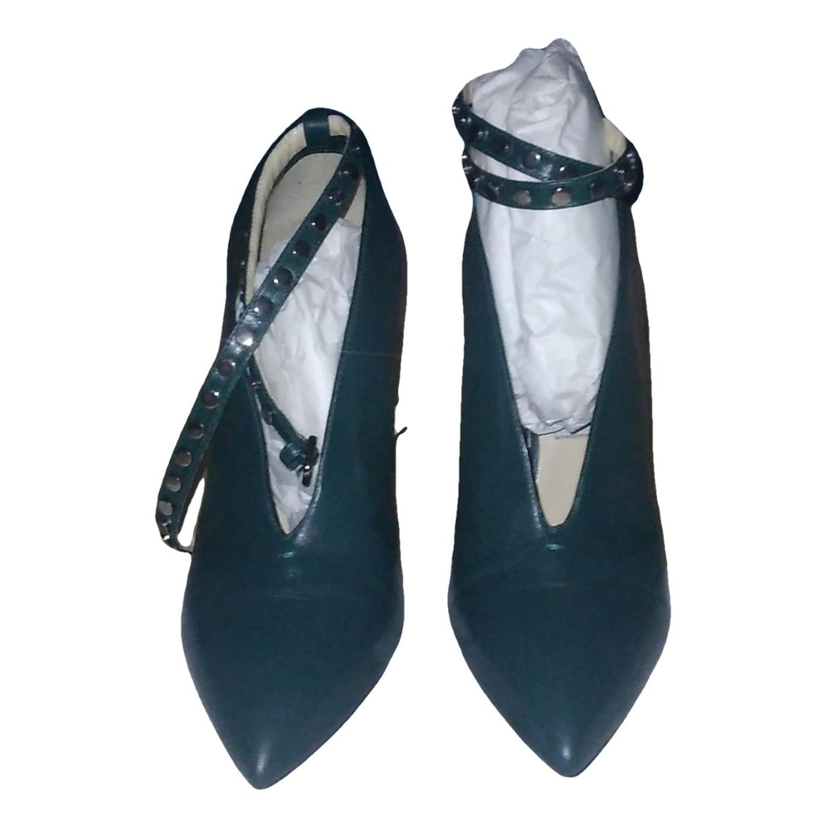 Lark leather heels