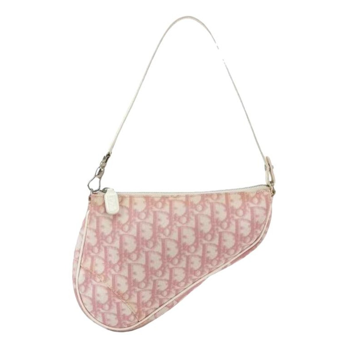 Double Saddle leather handbag