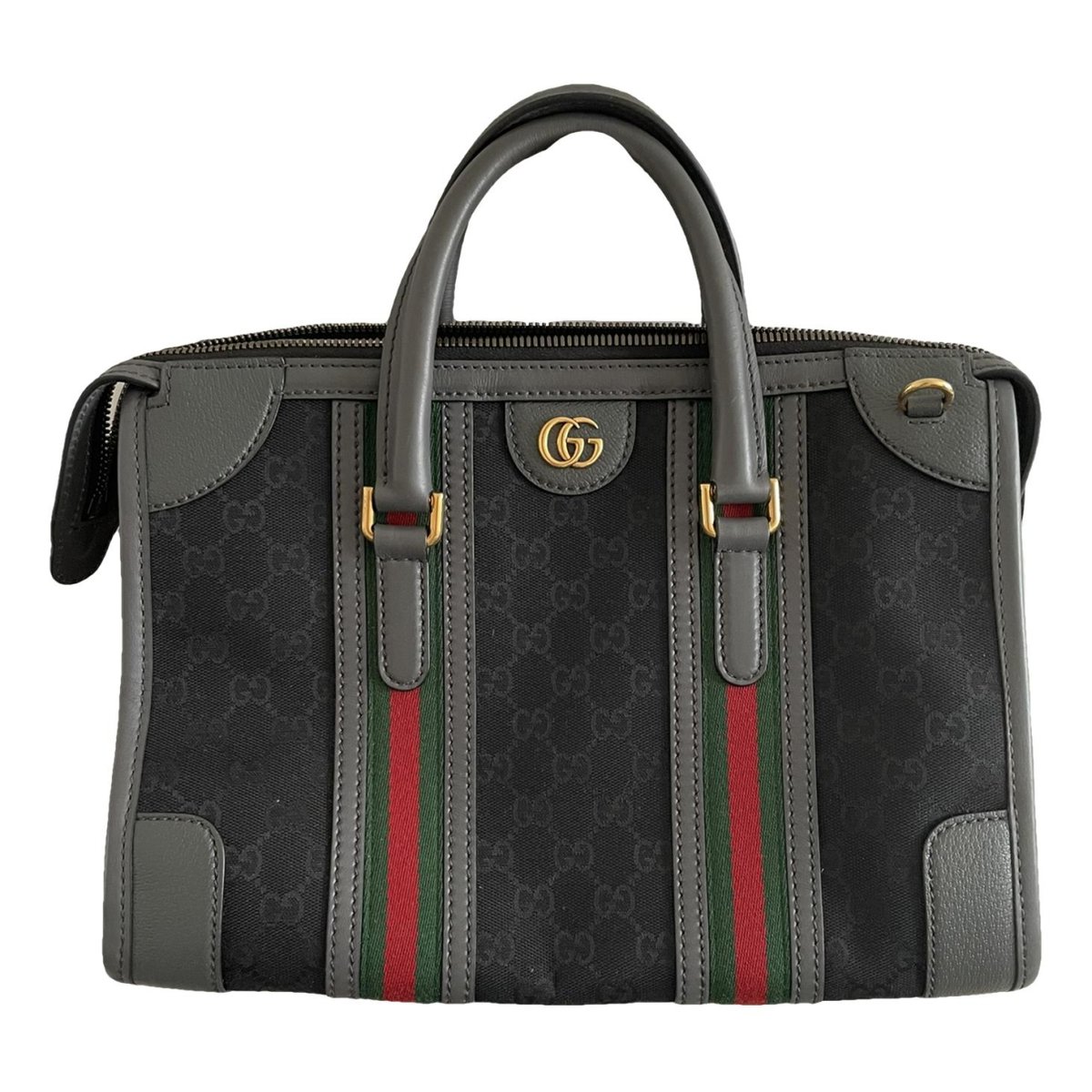 Ophidia Top Handle cloth handbag