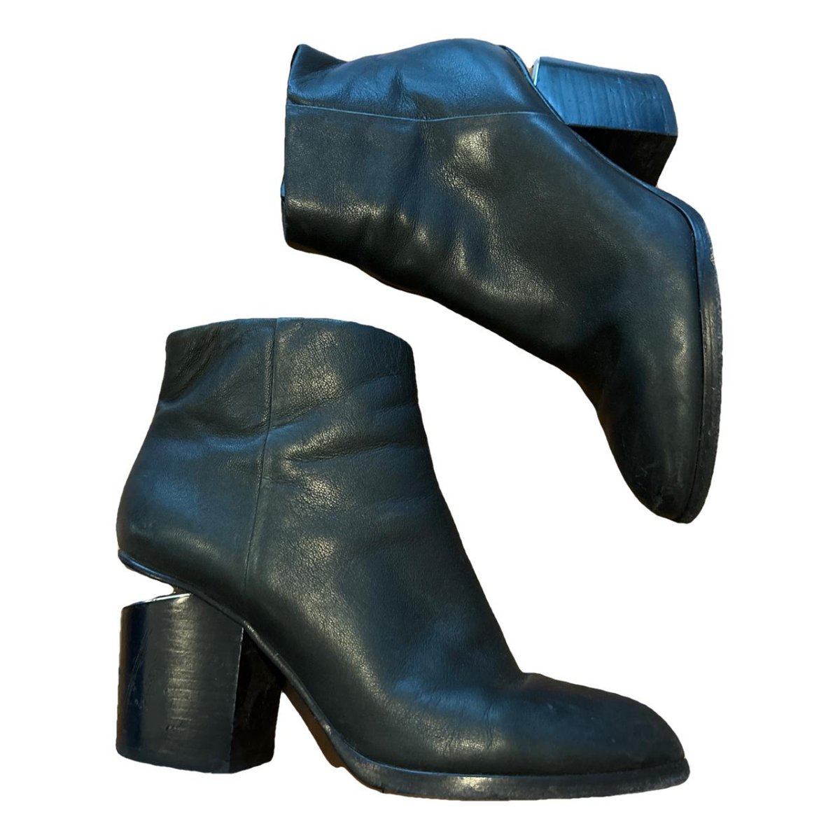 Kelly leather biker boots