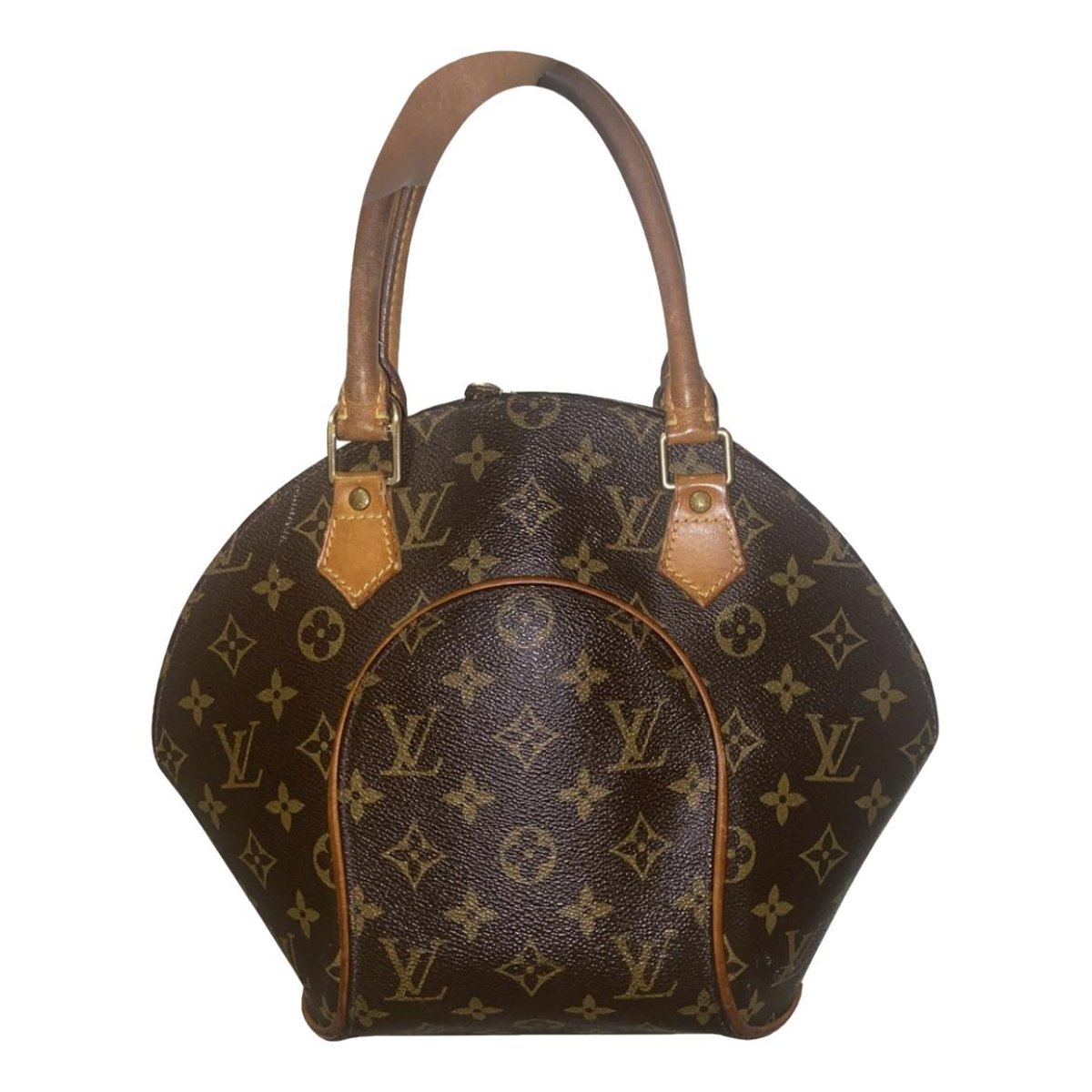 Ellipse cloth handbag