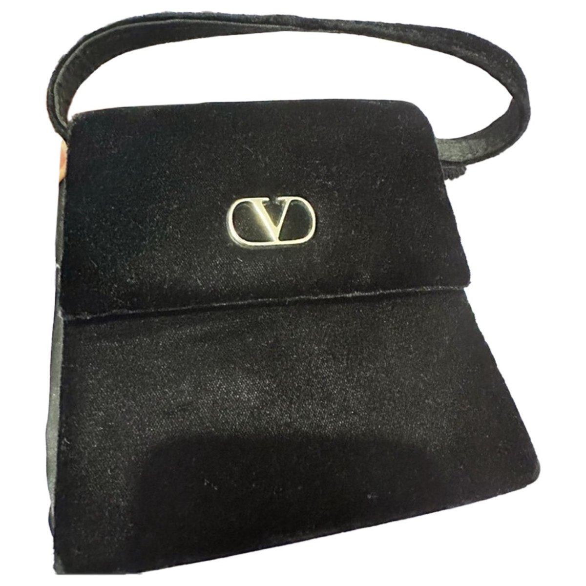 Vsling Top Handle velvet handbag