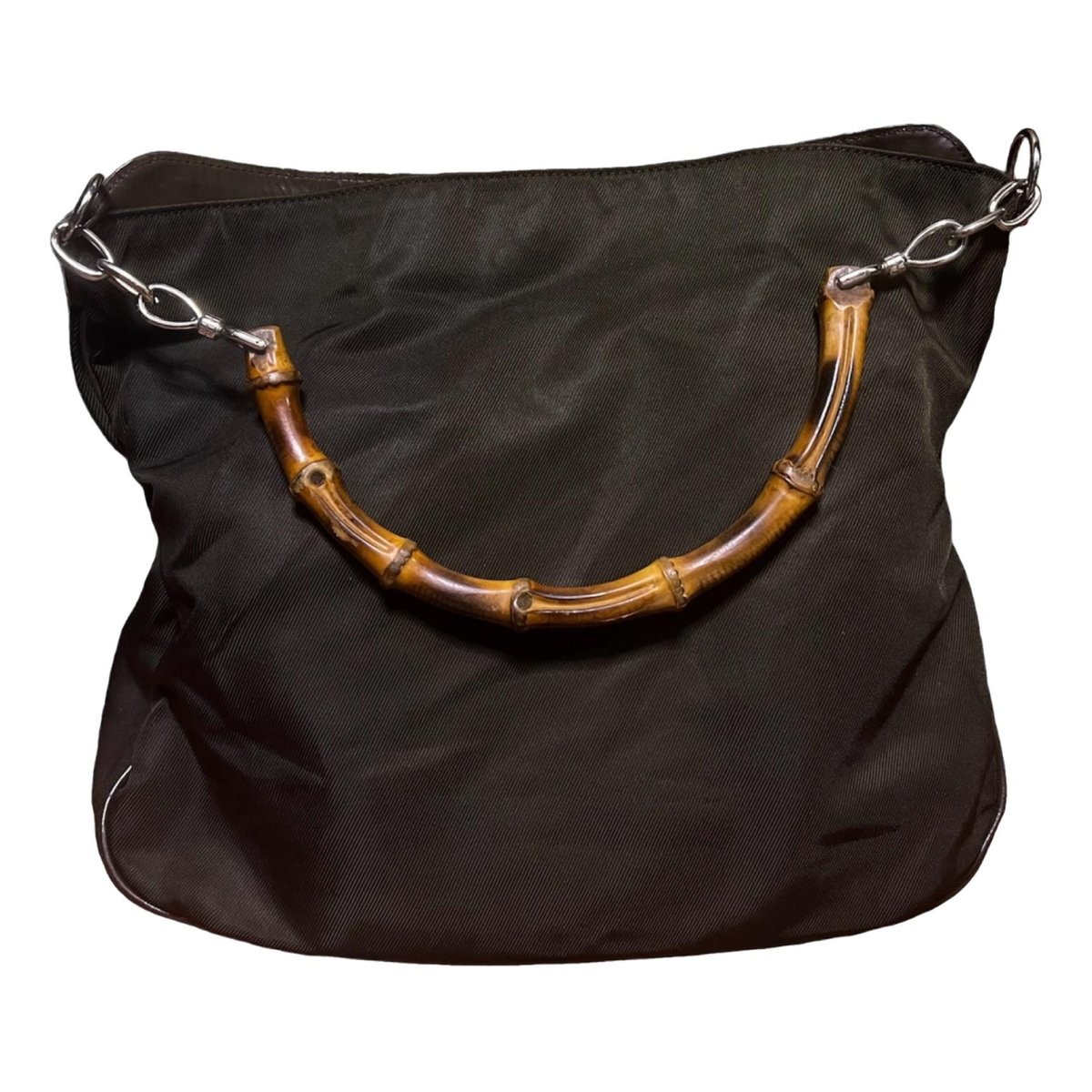 Bamboo Top Handle handbag