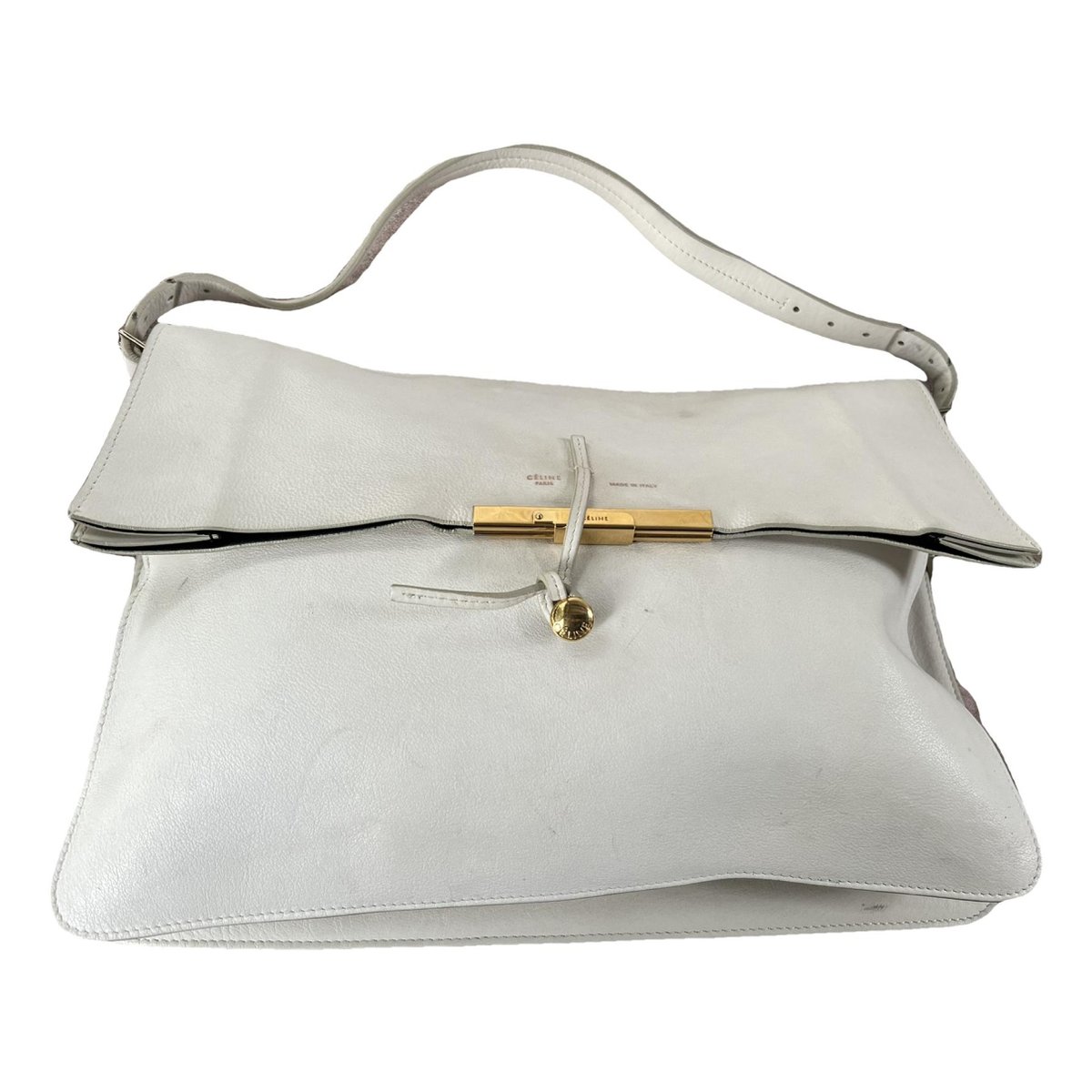 Blade leather handbag
