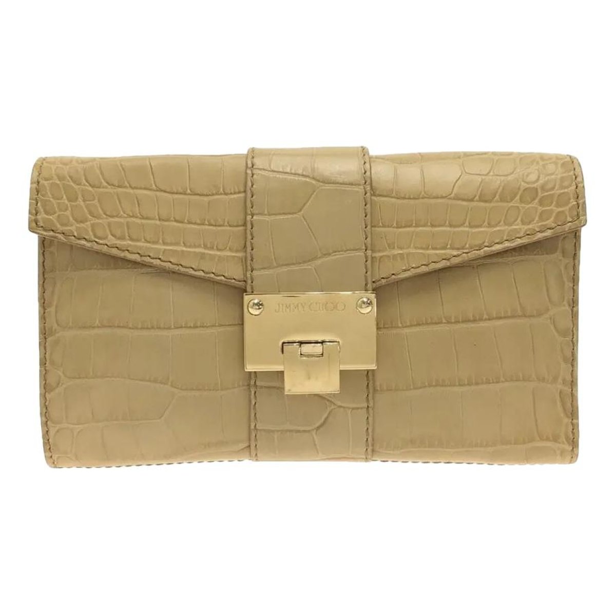 Rosetta leather clutch bag
