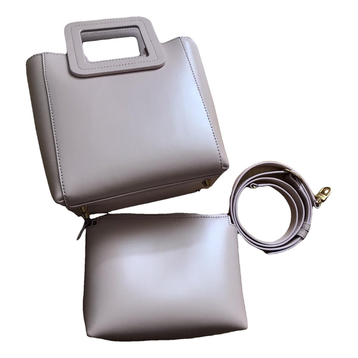 Mini Shirley leather handbag