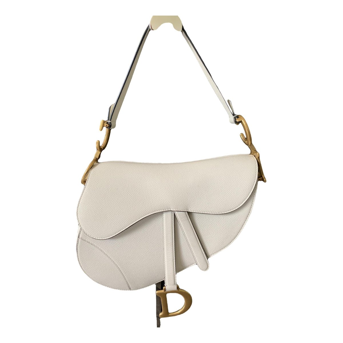 Saddle leather handbag