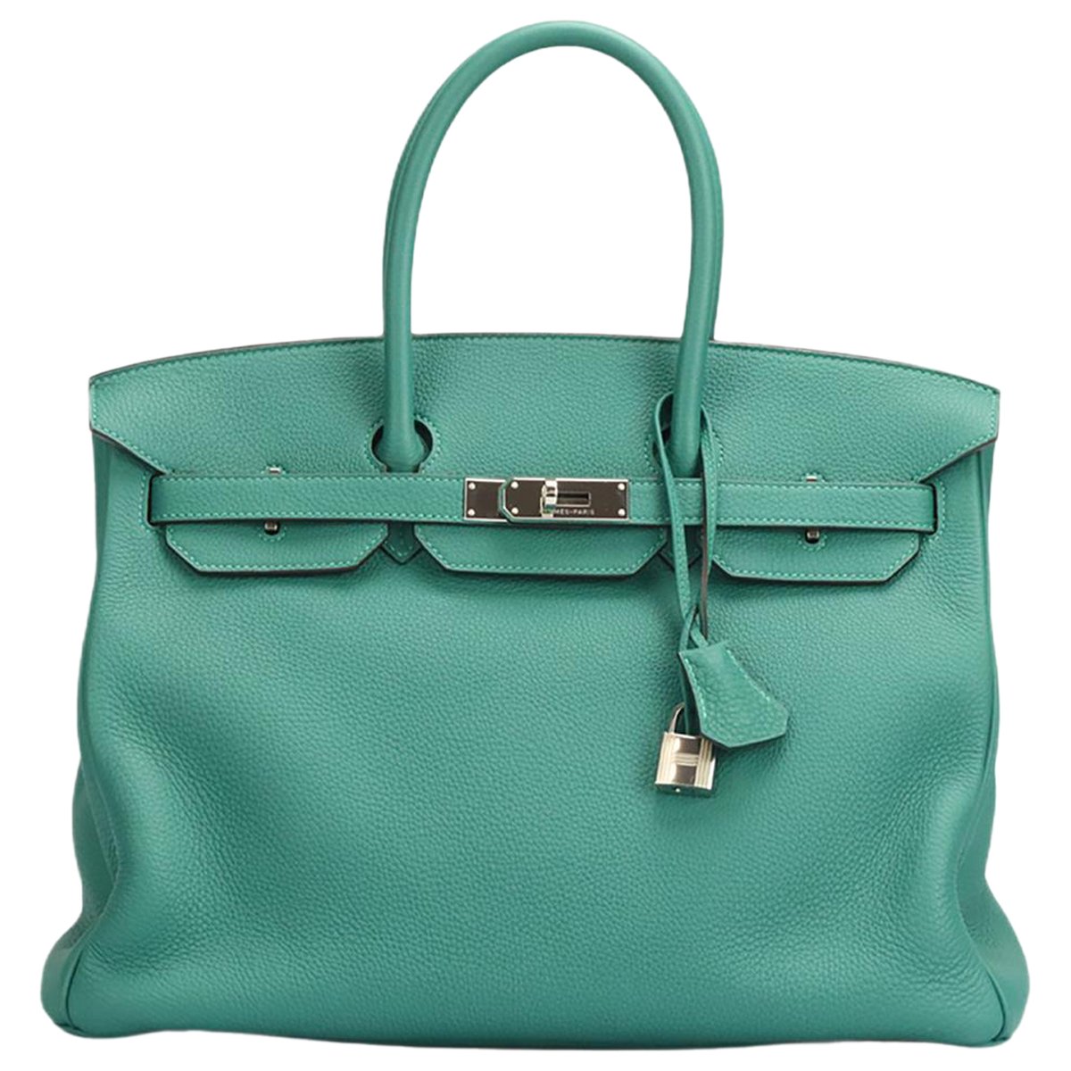 Birkin 35 leather handbag