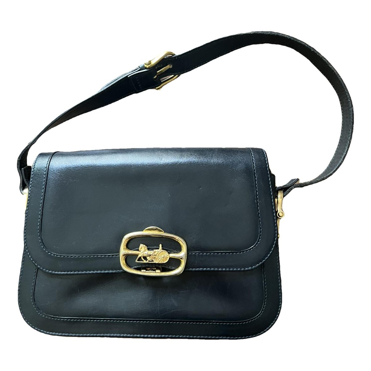 Triomphe Maillon leather handbag