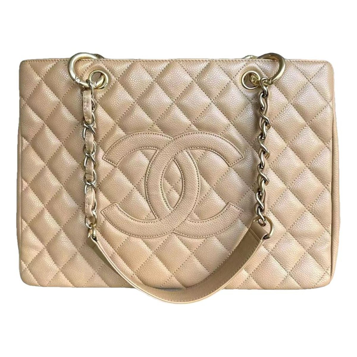 Grand shopping leather handbag