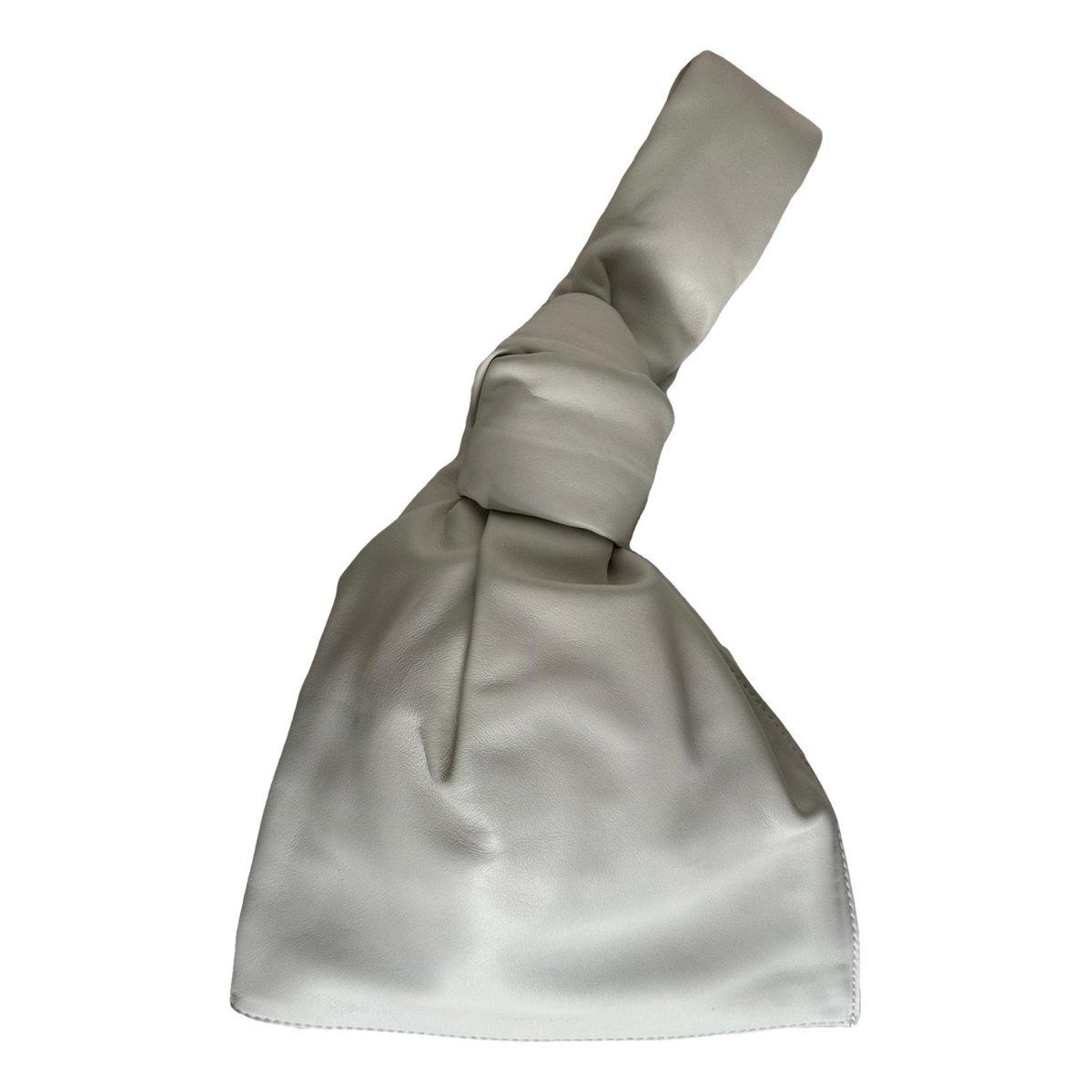 Twist leather handbag