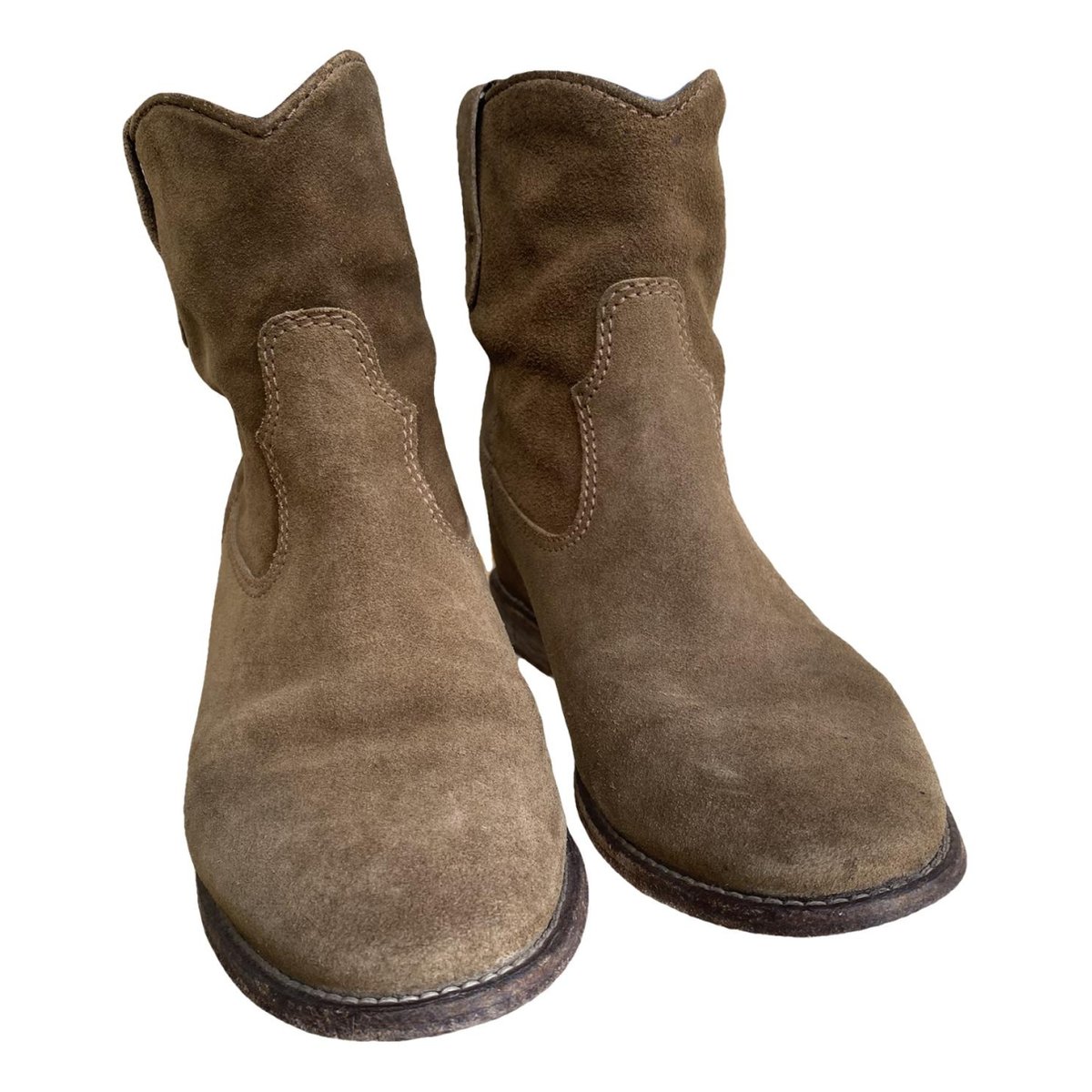 Crisi leather ankle boots