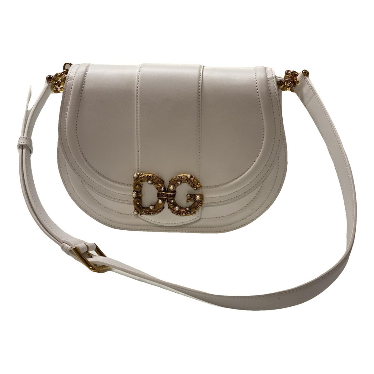 DG Amore leather crossbody bag