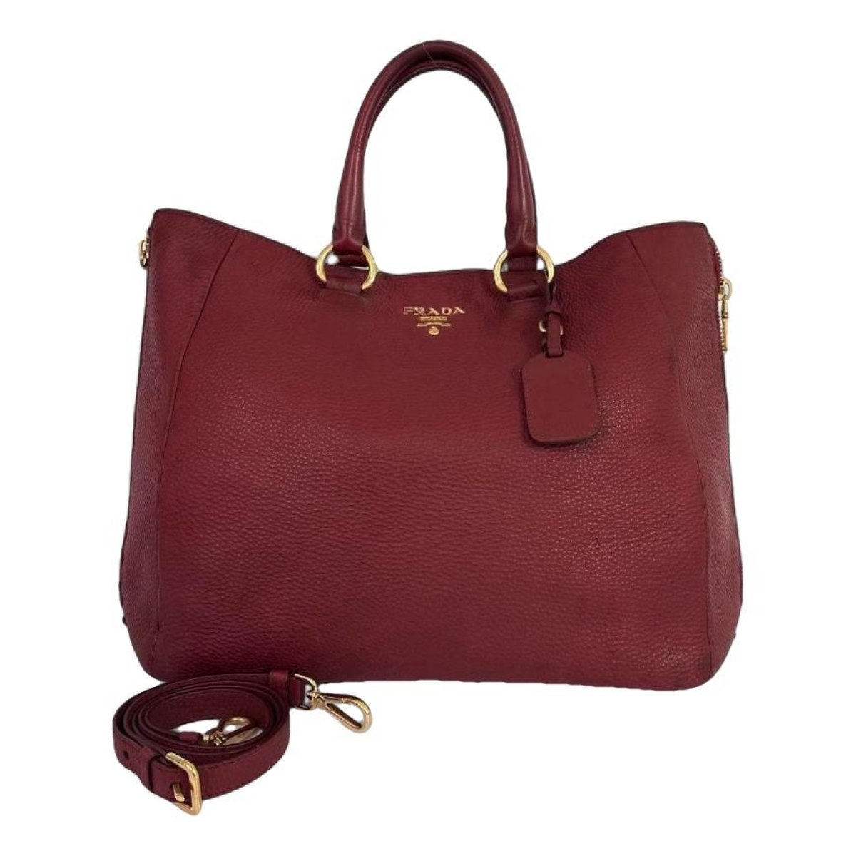 Promenade leather handbag