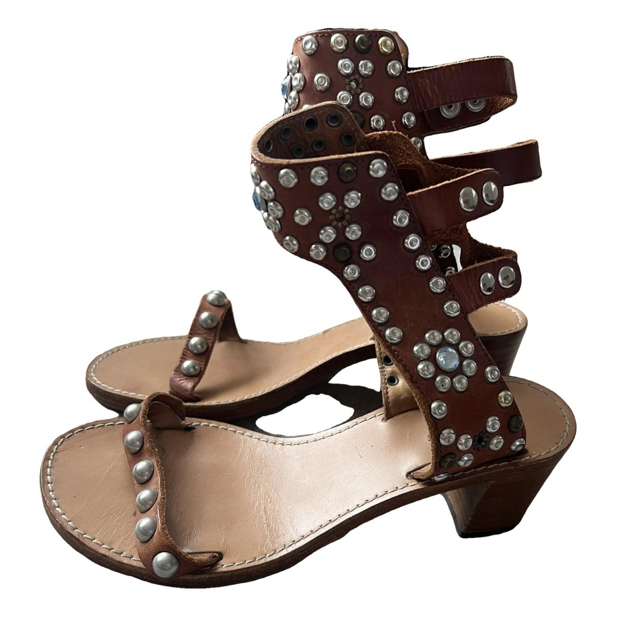 Caroll leather sandal