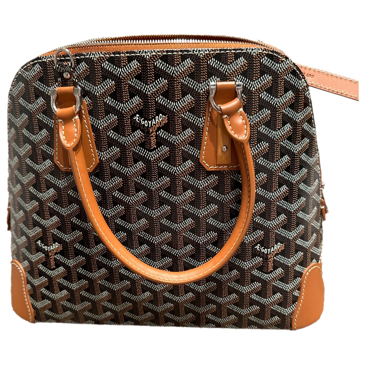 Vendôme leather handbag