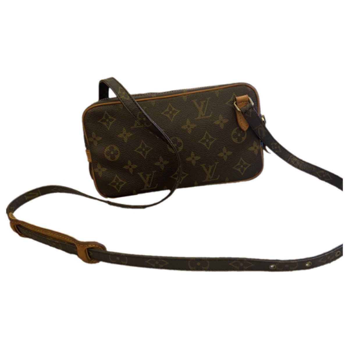 Marly vintage leather clutch bag