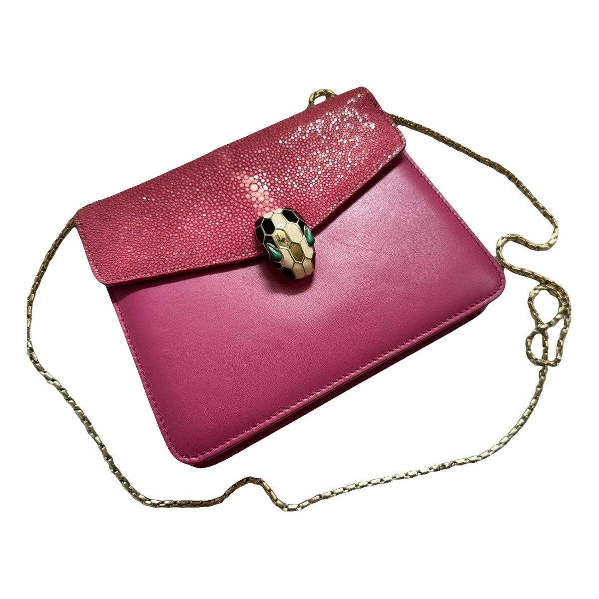 Serpenti leather crossbody bag