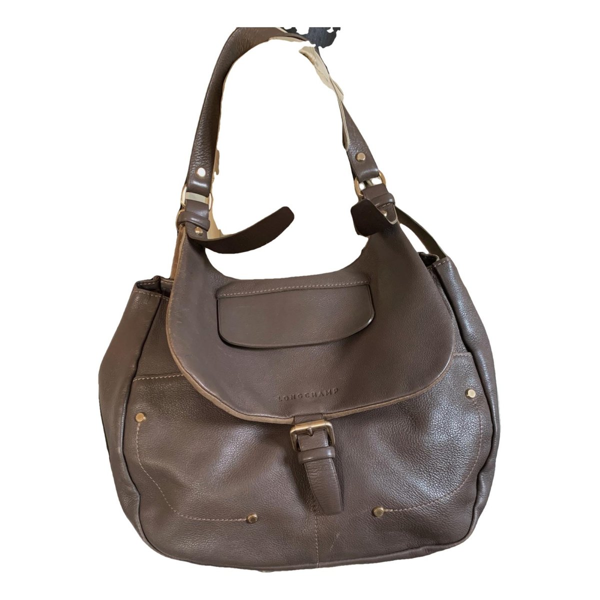 Balzane leather crossbody bag