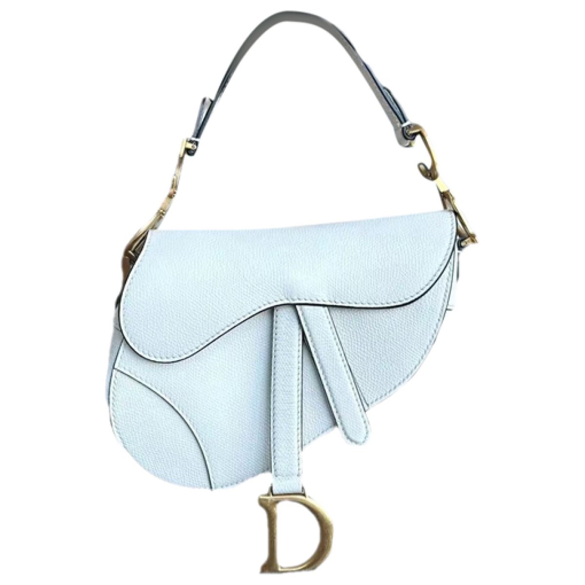 Saddle leather handbag
