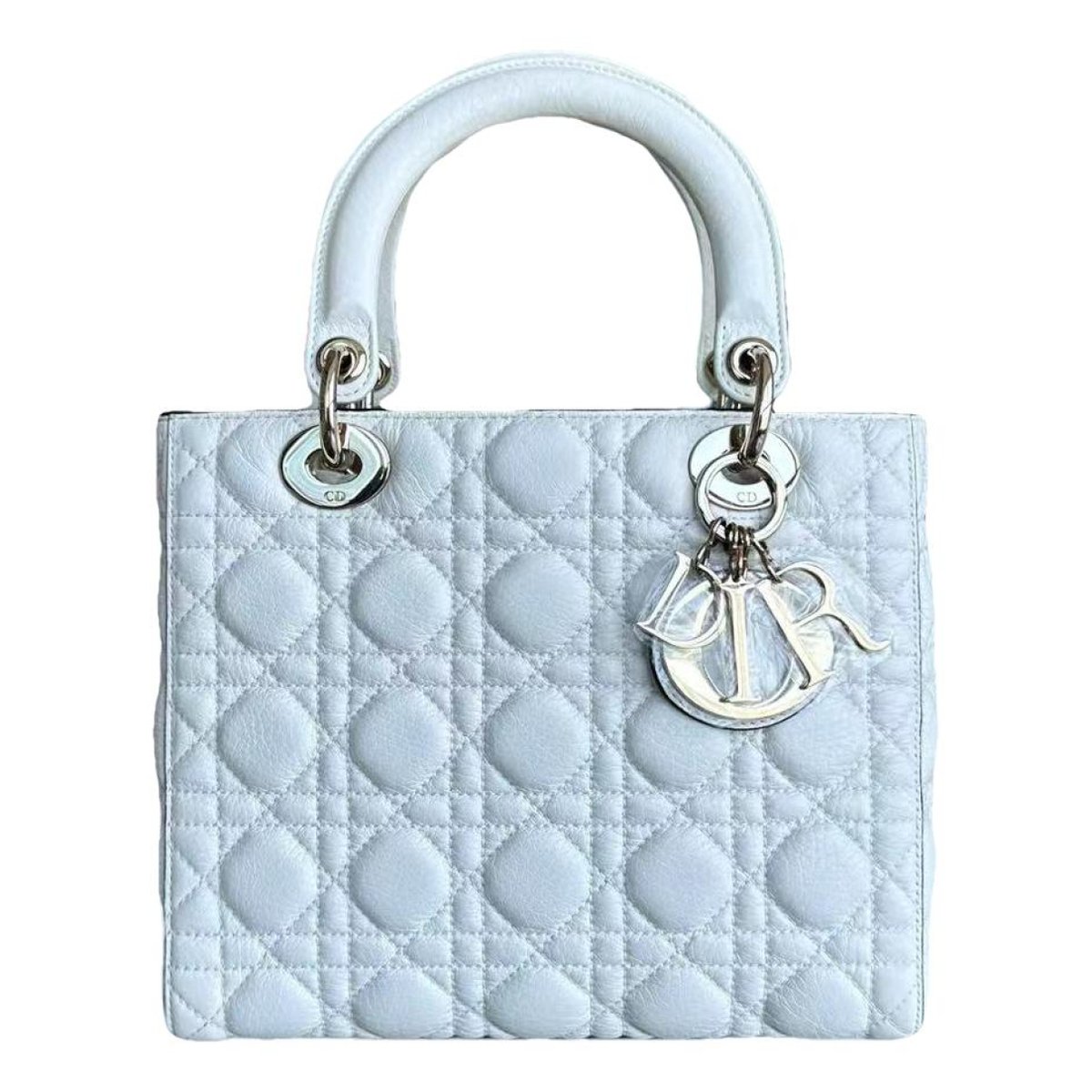Lady Dior leather handbag