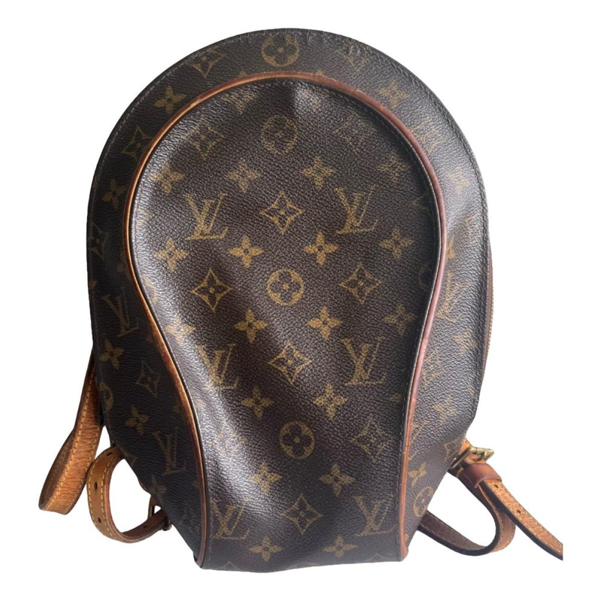 Ellipse leather backpack