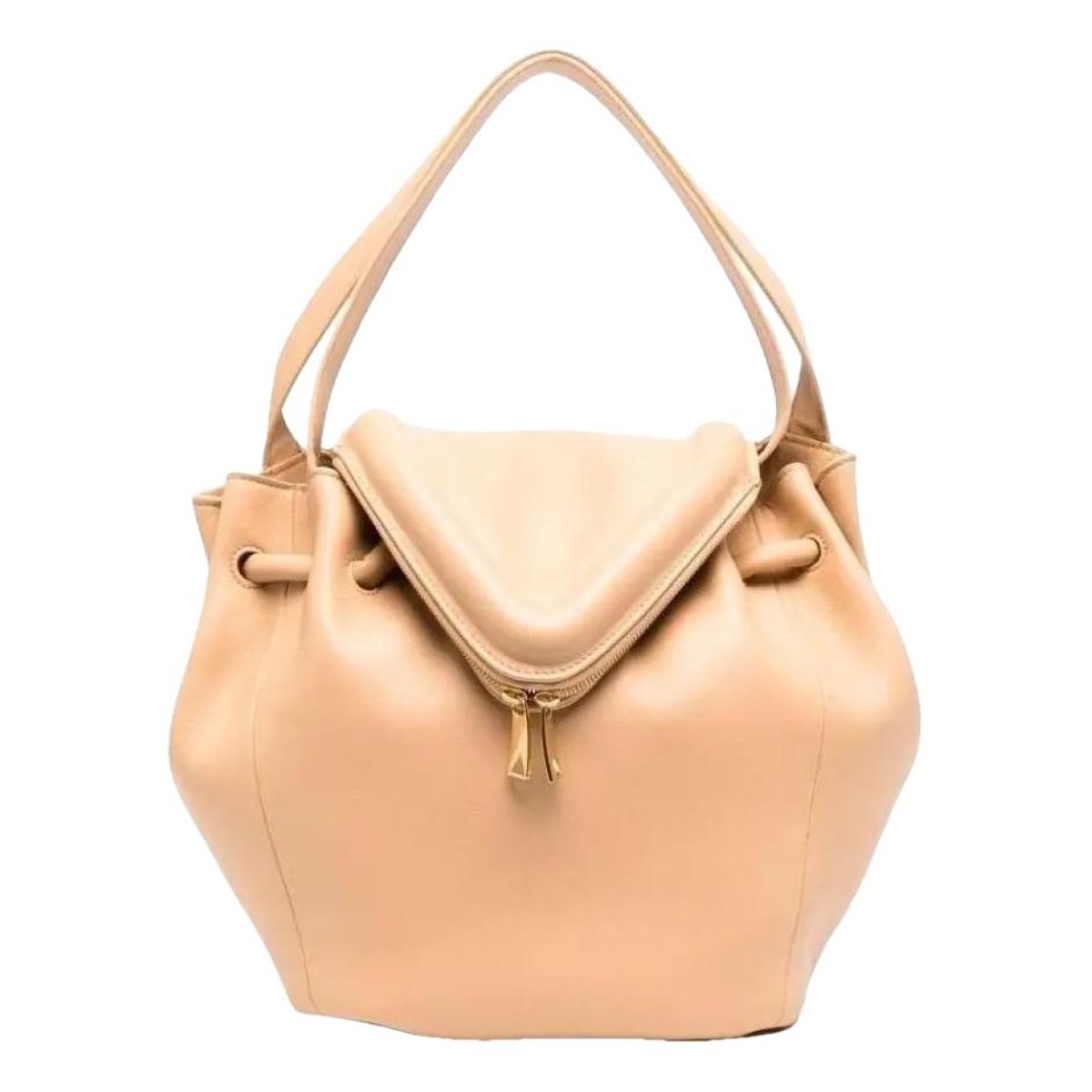 Beak leather handbag