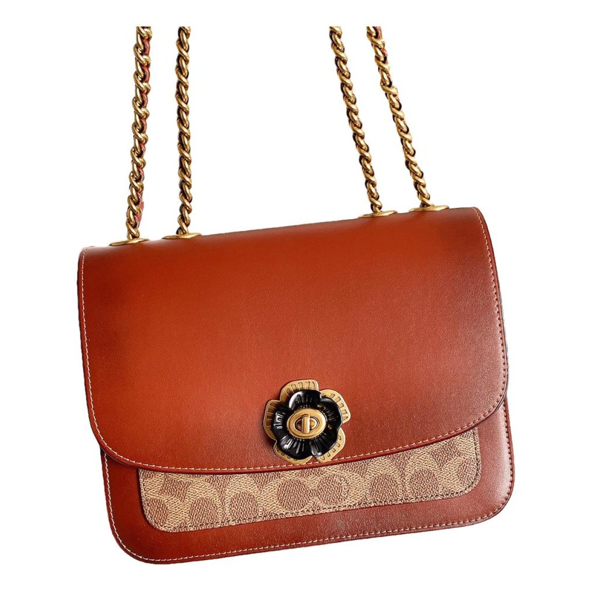 Parker leather handbag