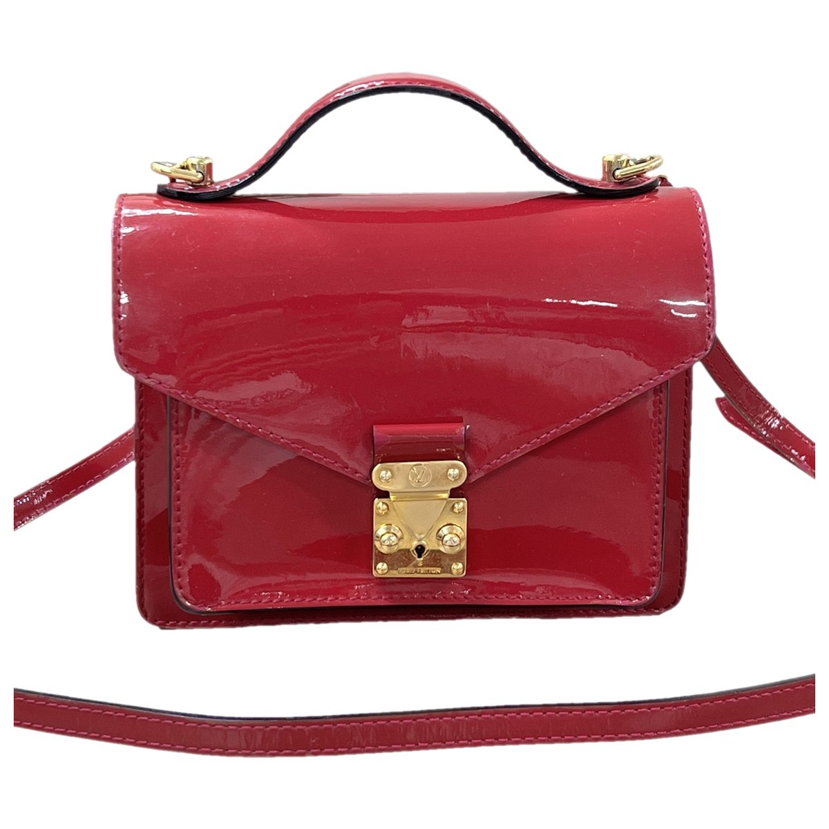 Metis patent leather crossbody bag