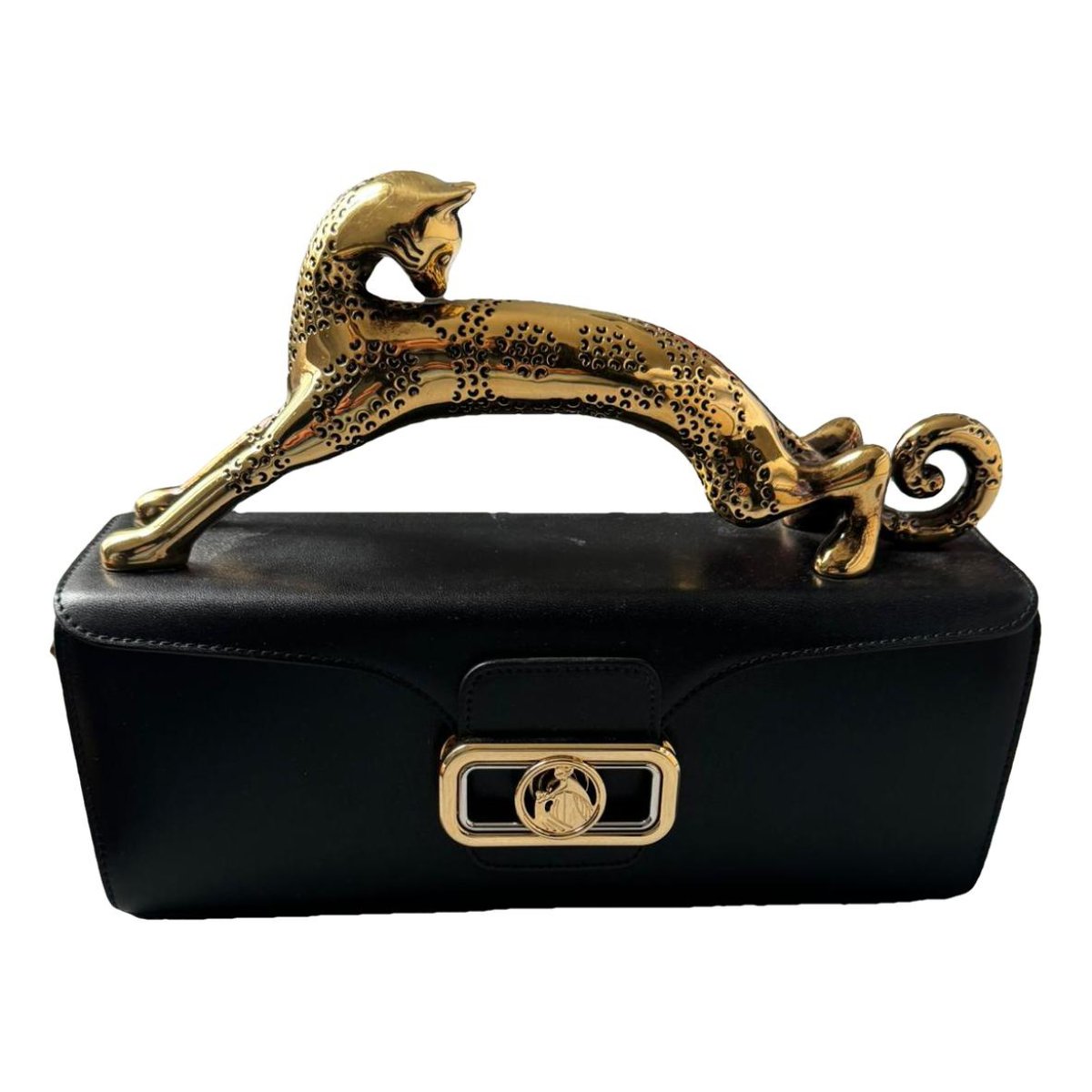Pencil Chat leather handbag