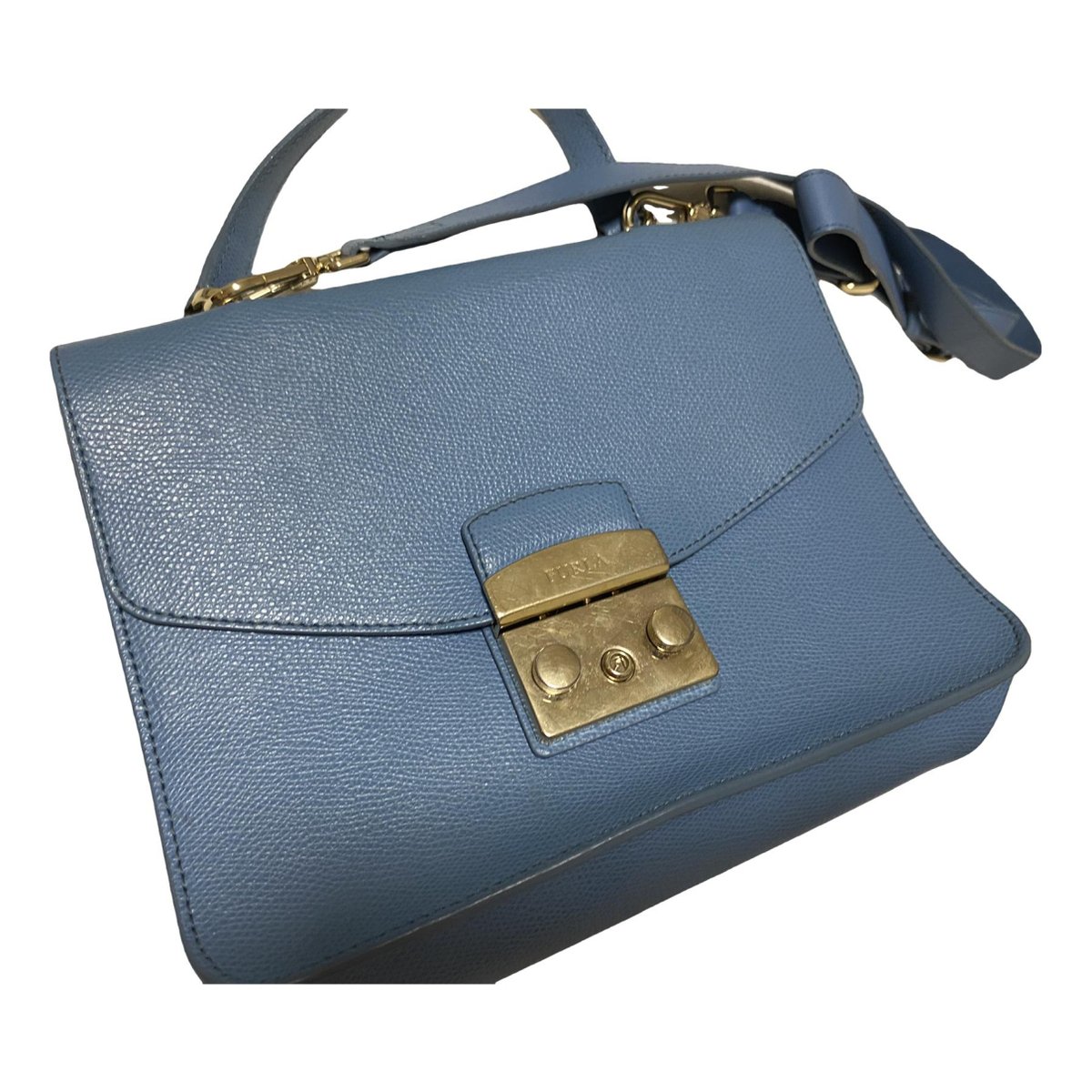 Metropolis leather handbag