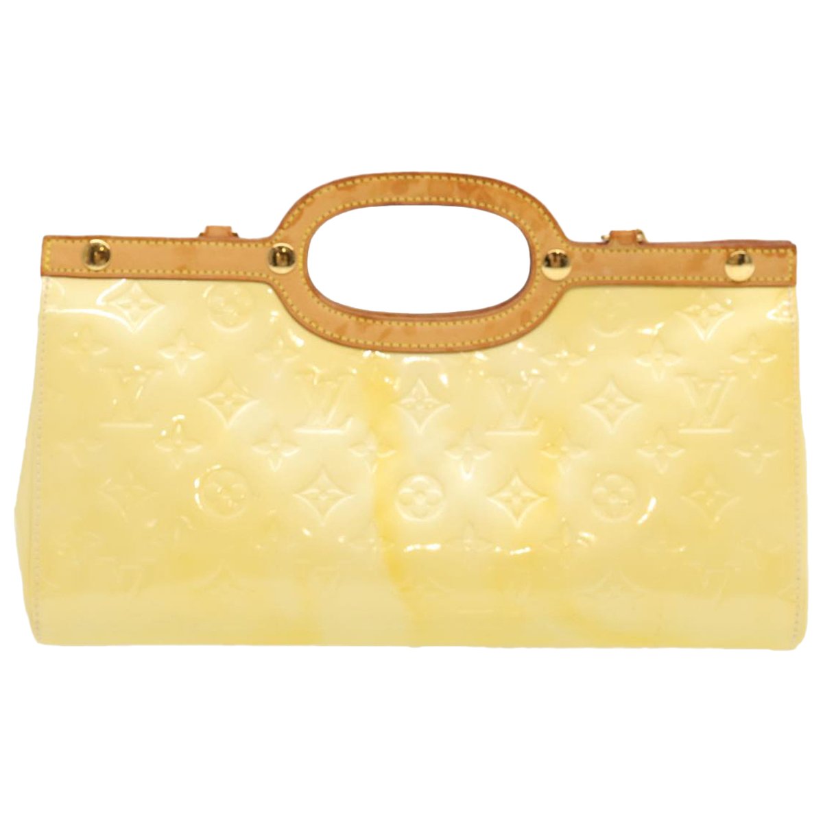 Roxbury patent leather handbag