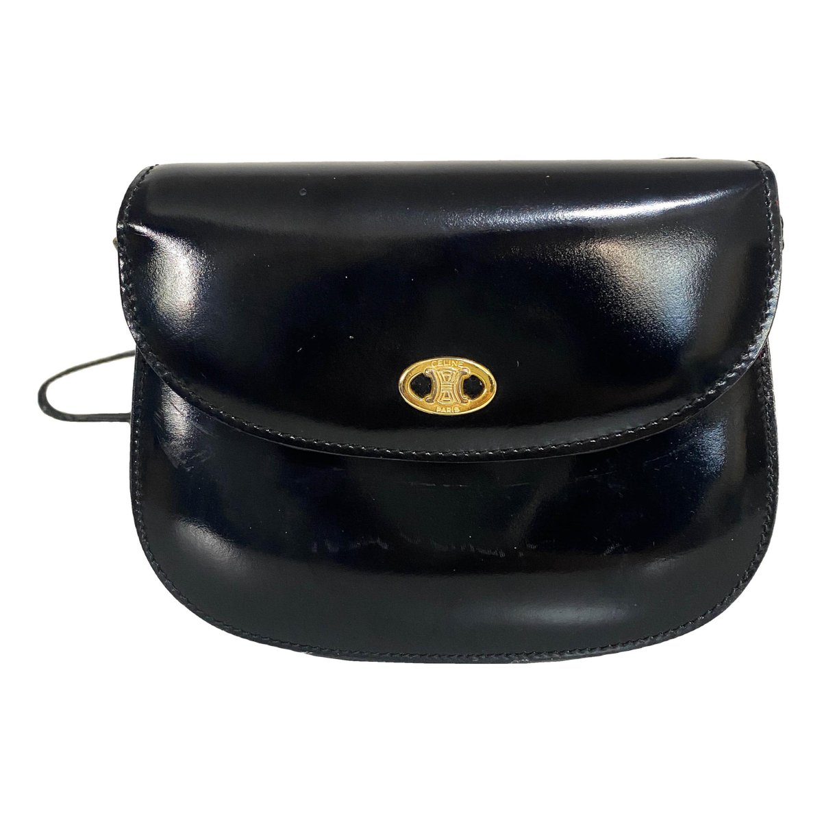 Triomphe Maillon leather handbag