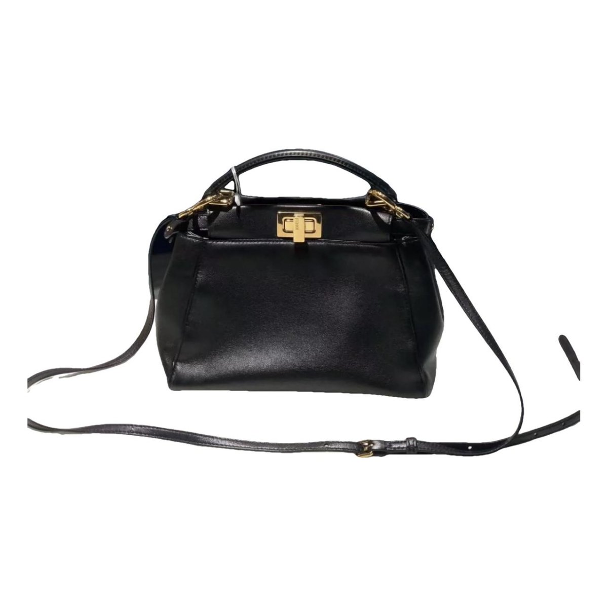 Peekaboo leather handbag