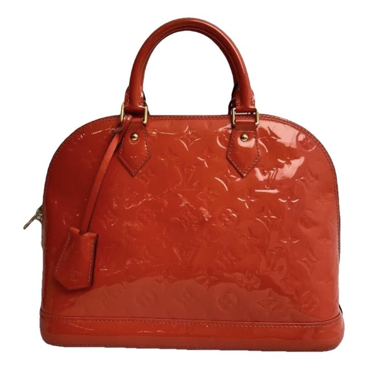 Alma patent leather handbag